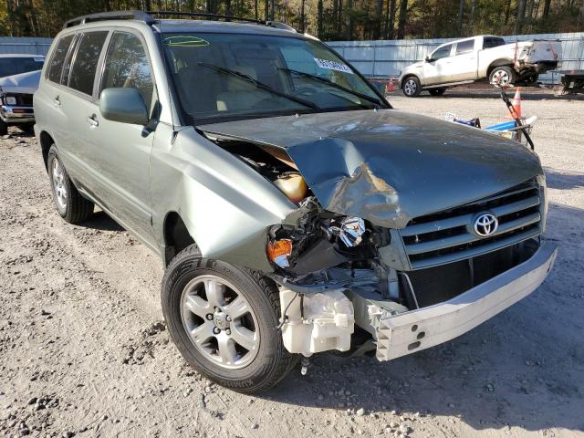 Salvage cars for sale from Copart Knightdale, NC: 2005 Toyota Highlander