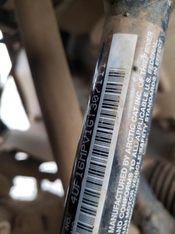 2016 ARCTIC CAT PROWLER 4UF16MPV1GT307111