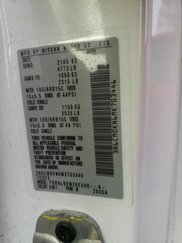 3N6CM0KN6MK703446 Nissan NV