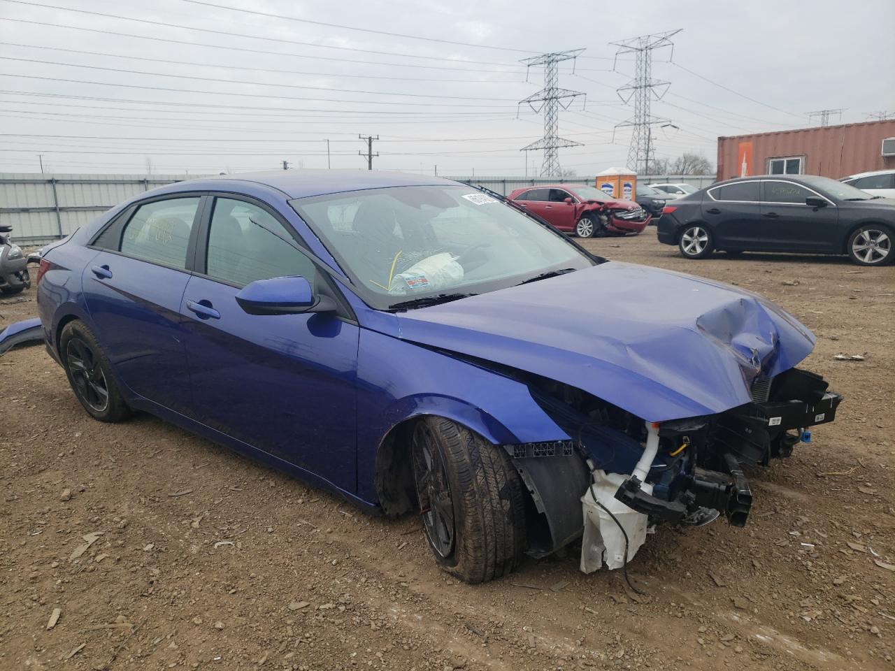 KMHLS4AG5NU308917 2022 Hyundai Elantra Sel