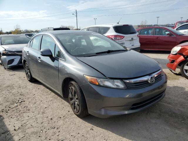 Honda Civic salvage cars for sale: 2012 Honda Civic LX