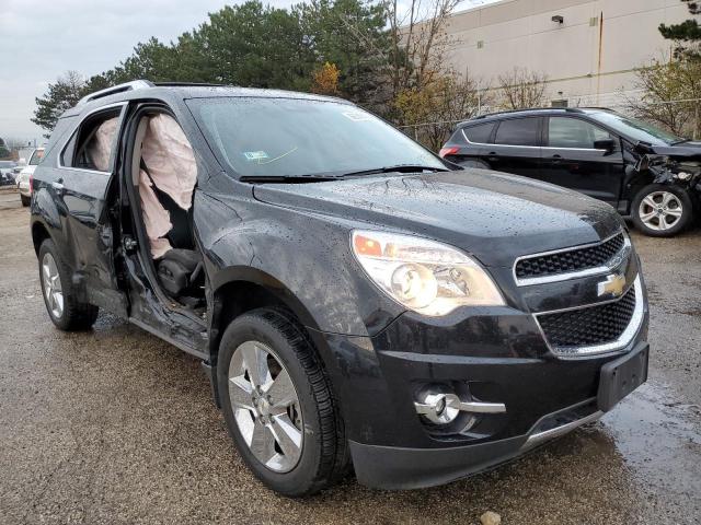 Salvage cars for sale from Copart Wheeling, IL: 2013 Chevrolet Equinox LT