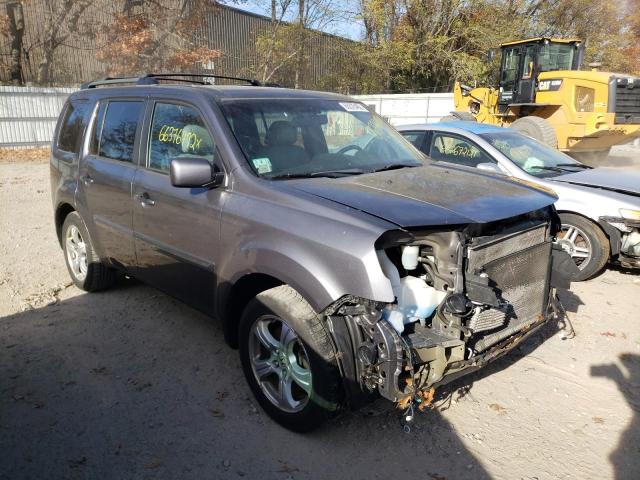 Vehiculos salvage en venta de Copart Billerica, MA: 2014 Honda Pilot EXL