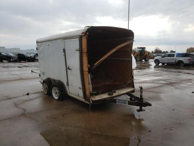 Salvage cars for sale from Copart Eldridge, IA: 2001 Haulmark Cargo Trailer