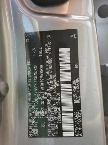 2020 LEXUS RX 450H 2T2HGMDA6LC048200