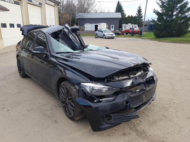 Salvage cars for sale from Copart Montreal Est, QC: 2015 BMW 320 I Xdrive