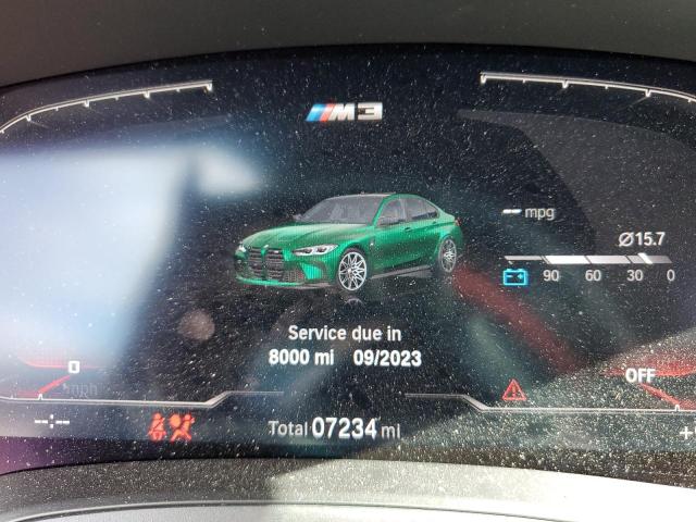 2022 BMW M3 COMPETI WBS33AY02NFL72953