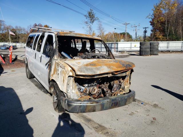 Salvage cars for sale from Copart Billerica, MA: 2018 Chevrolet Express G3500 LT