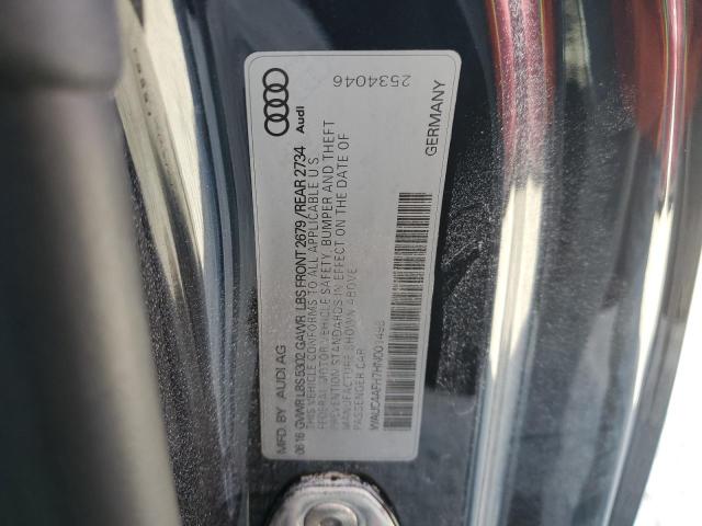 2017 AUDI S5 WAUC4AFH7HN001498