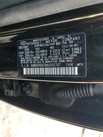 2022 HYUNDAI KONA N BAS KM8KH3AC8NU002747