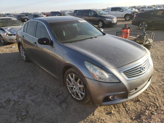Salvage cars for sale from Copart Amarillo, TX: 2013 Infiniti G37 Base