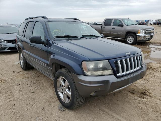 Salvage cars for sale from Copart Amarillo, TX: 2004 Jeep Grand Cherokee