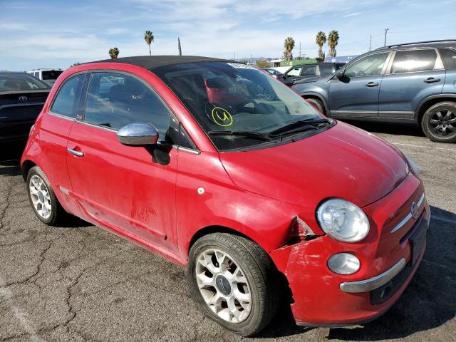 Fiat salvage cars for sale: 2016 Fiat 500 Lounge