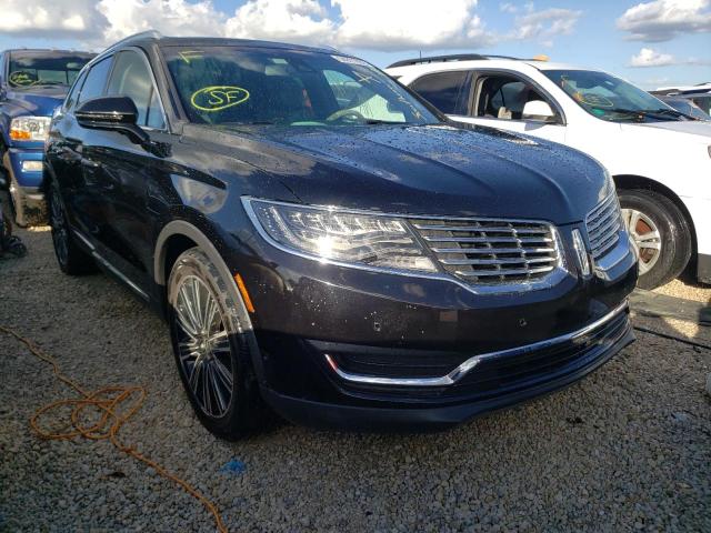 Lincoln MKX salvage cars for sale: 2017 Lincoln MKX Black