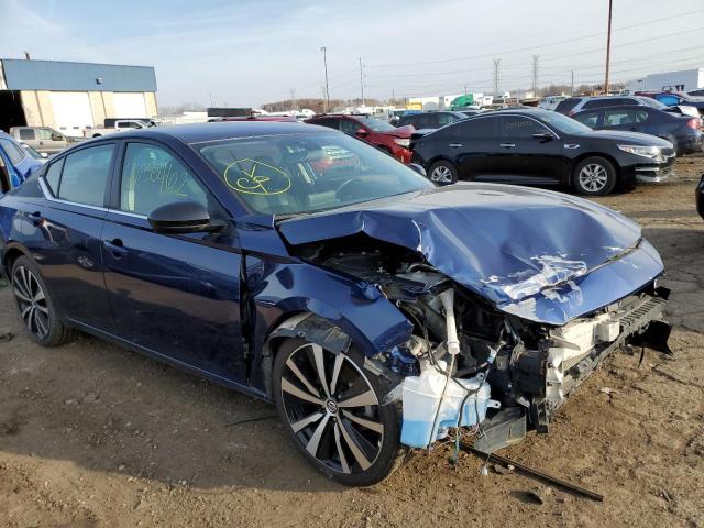 Salvage cars for sale from Copart Woodhaven, MI: 2021 Nissan Altima SR