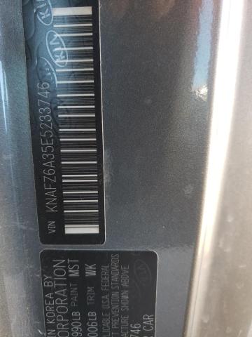 KNAFZ6A35E5233746 KIA FORTE SX
