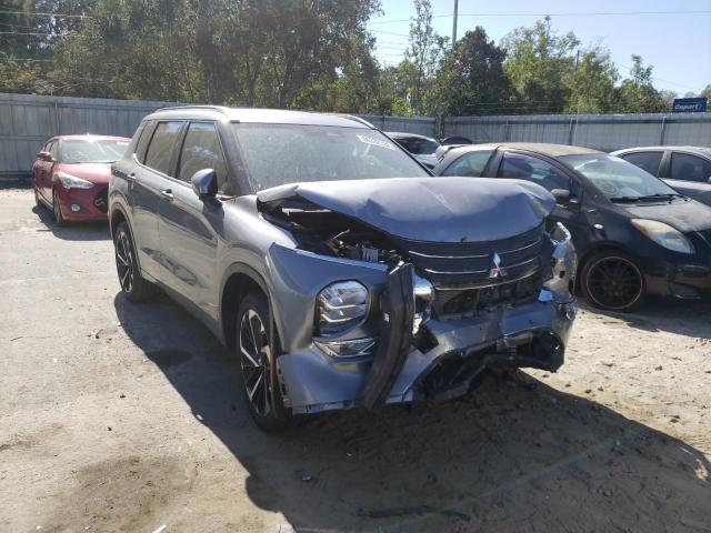Salvage cars for sale from Copart Savannah, GA: 2022 Mitsubishi Outlander
