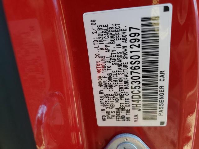 JH4DC53076S012997 Acura RSX TYPE-S