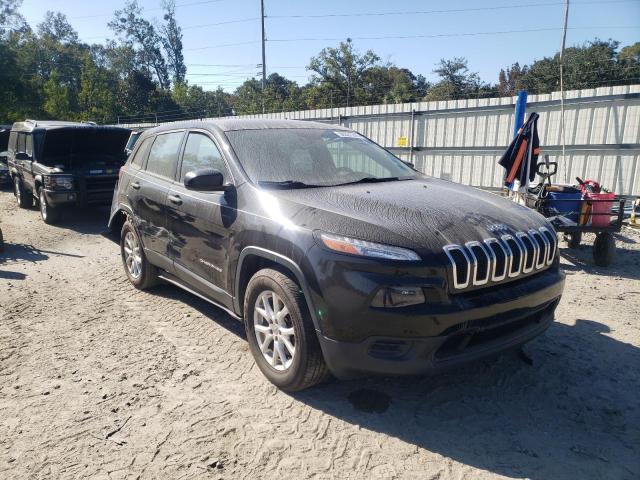 Jeep salvage cars for sale: 2017 Jeep Cherokee S