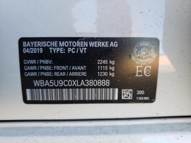 WBA5U9C0XLA380888 BMW M340XI