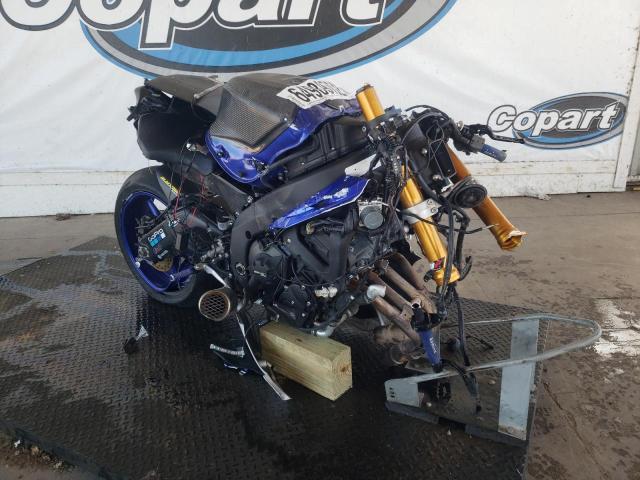 Salvage cars for sale from Copart Grand Prairie, TX: 2019 Yamaha YZFR6