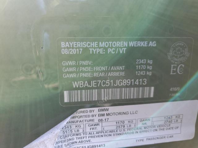 2018 BMW 540 XI - WBAJE7C51JG891413