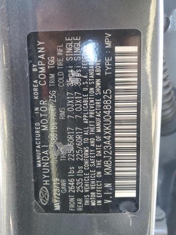 KM8J23A4XKU048825 Hyundai TUCSON SE