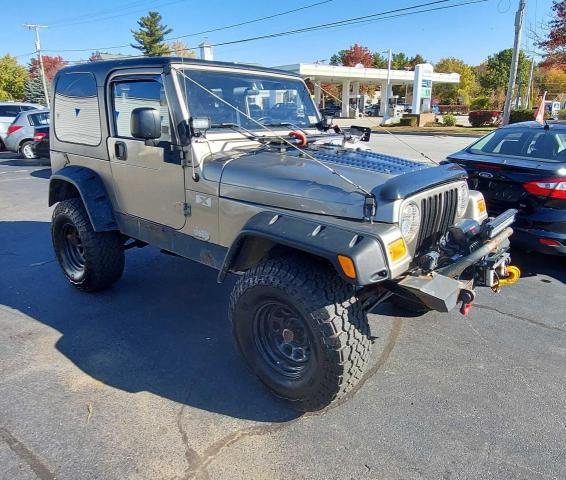 Salvage cars for sale from Copart Billerica, MA: 2004 Jeep Wrangler X