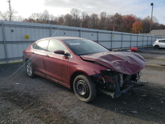 Salvage cars for sale from Copart York Haven, PA: 2016 Chrysler 200 Limited