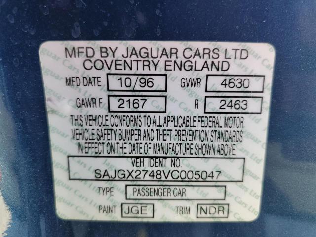SAJGX2748VC005047 Jaguar XK8