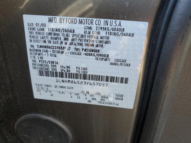 1LNHM86S23Y657057 Lincoln LS