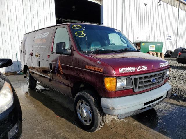 Salvage cars for sale from Copart Windsor, NJ: 2006 Ford Econoline E250 Van