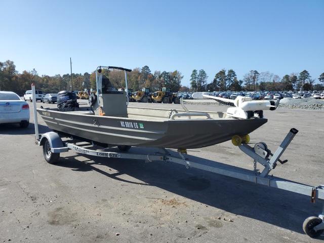 Salvage boats for sale at Dunn, NC auction: 2017 Alweld Boat Only