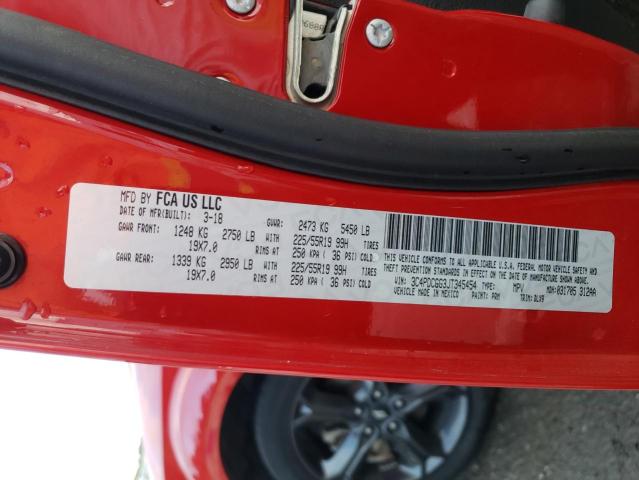 2018 DODGE JOURNEY CR - 3C4PDCGG3JT345454