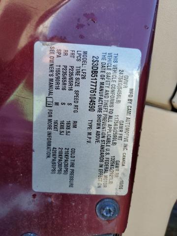 2S3DB517776104590 Suzuki XL7