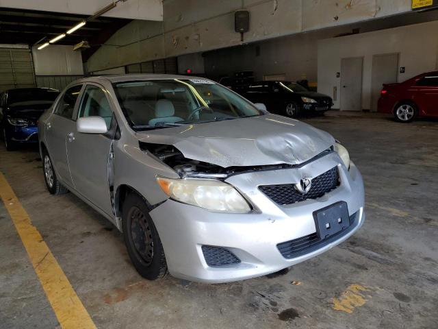 Salvage cars for sale from Copart Mocksville, NC: 2009 Toyota Corolla BA
