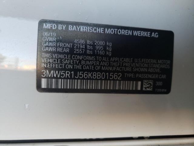 2019 BMW 330I - 3MW5R1J56K8B01562