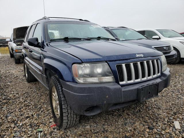 Jeep salvage cars for sale: 2004 Jeep Grand Cherokee