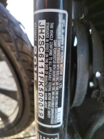 2015 HONDA VT1300 CX JH2SC6111FK500019