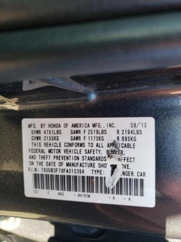2015 ACURA TLX ADVANC 19UUB3F7XFA010394
