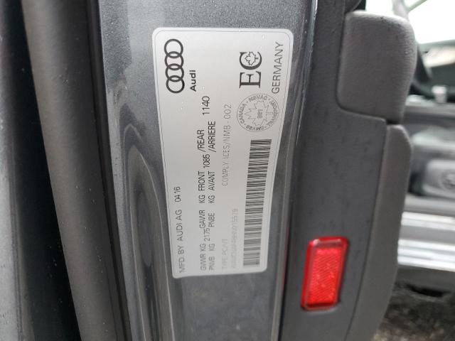 2017 AUDI A4 TECHNIK WAUCNAF48HN015579