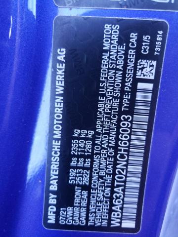 2022 BMW M440XI WBA63AT02NCH66093