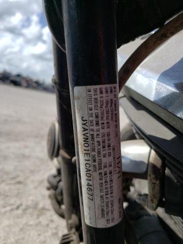 2012 YAMAHA XVS950A JYAVN01E1CA014677