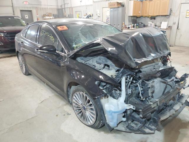 Salvage cars for sale from Copart Columbia, MO: 2016 Ford Fusion Titanium