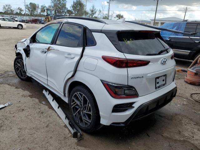 2022 HYUNDAI KONA N LIN KM8K33A3XNU922684