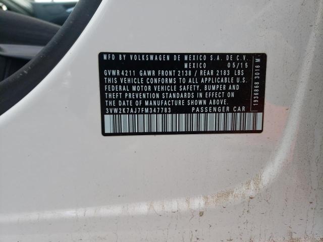 Volkswagen Jetta 2015 -auction- 9