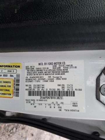2015 FORD FUSION SE - 3FA6P0H78FR138231