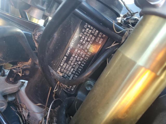 2004 SUZUKI GSX-R750 K JS1GR7JA342103812