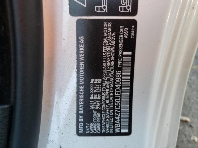 2018 BMW 440XI WBA4Z7C50JED40986