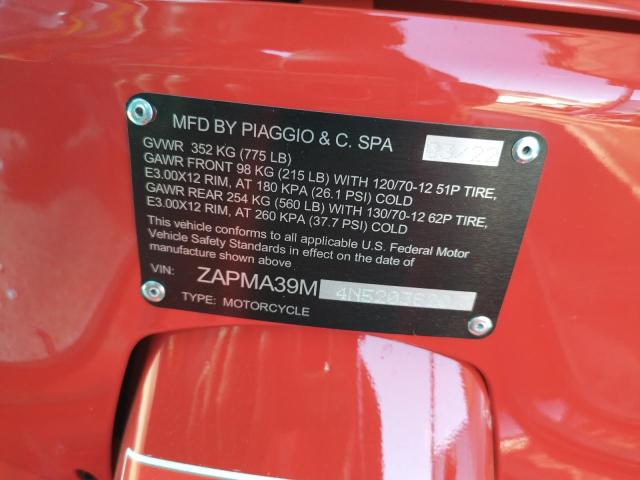 2022 VESPA GTS 300 SU ZAPMA39M4N5203620